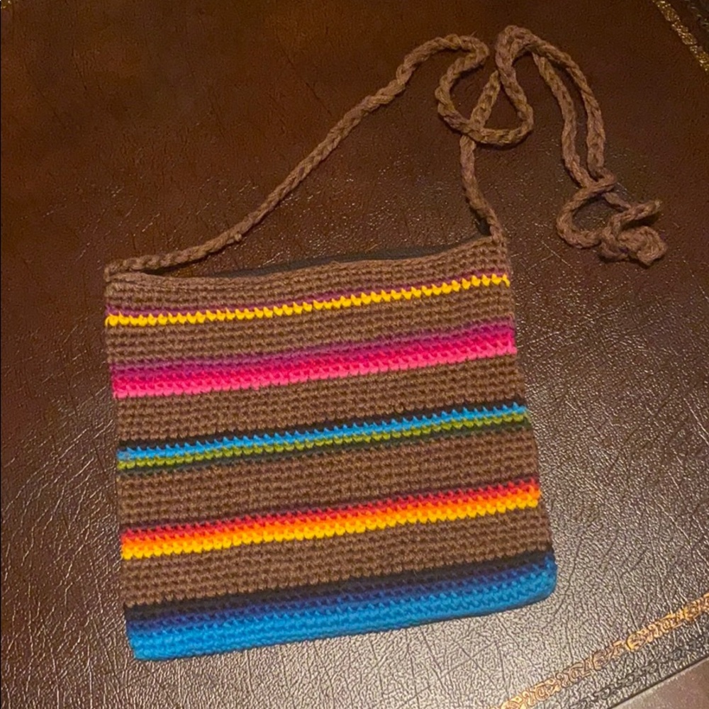Crochet purse